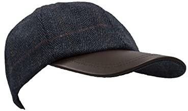Walker & Hawkes - Unisex Baseballkappe - Tweed - Country-Stil - Dunkelblau