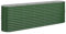 vidaXL Garden Raised Bed: Durable Outdoor Green Powder-coated Steel Planter, Rust &, Oval Shaped, Spacious for Planting Vegetables, Herbs, and Flowers