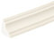 Melairya Deckenleisten selbstklebend, Dichtungs- und Zierleisten für Wandkanten, Schrankkanten, Abschlussleiste, Deckenkanten, Arbeitsplatten, Schälen und aufkleben (Color : Weiß, Size : 10m)