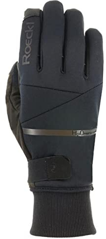 Roeckl Vuno Winter Fahrrad Handschuhe lang schwarz 2023