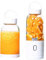 Nicfaky Portable Blender, Personal Blenders Mini Smoothies and Shakers Juicer Cup USB Rechargeable Ice Blender Mixer Home(White)