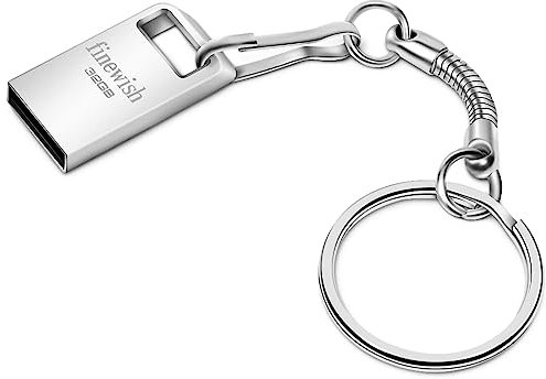 Chiavetta USB 2.0 32 GB, Mini Chiavetta USB 32 GB USB Key 32GB Penna USB 32GB USB Flash Drive 32 giga per Laptop, PC, Auto, Smart TV ect.(Argento)