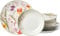 Ritzenhoff & Breker Vajilla de porcelana Flora, 12 piezas