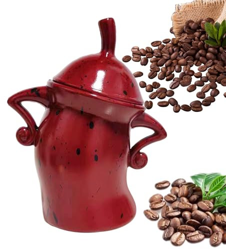 Monozoz Canister With Attitude, Teapot With Attitude, Sassy Storage Canisters, Fun Ceramic Desktop Ornaments, Food Storage Jar With Airtight Lid For Kitchen, Fun Sassy Food Jars For Tea Sugar Spices