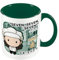 FRIENDS Pyramid International (Monica Chibi) - Taza de cerámica con interior verde, 315 ml, tamaño único