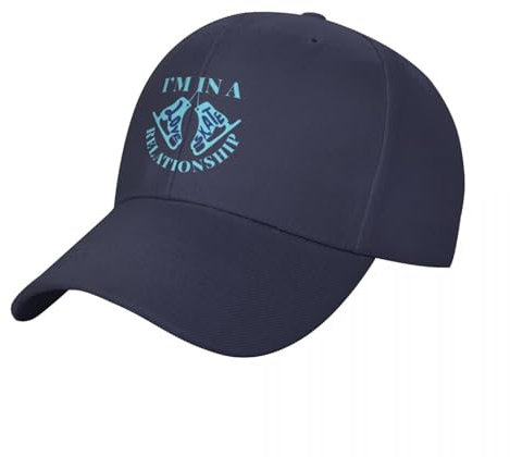 Basecap Baseballkappe mit Aufschrift „I'm In A Love Skate Relationship“, modische Strandtasche, Hüte für Damen und Herren