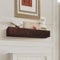 VEVOR Fireplace Mantel, 72 x 8 x 5, 50 lbs Weight Capacity, Natural Wood Mantel for Over Fireplace, Wall Mounted Floating Farmhouse Shelf, Handcrafted Fireplace Mantel for Wall Decor, Rustic Brown