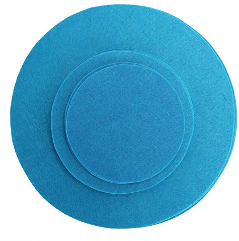 Pfannenschutz Zum Stapeln, Topftrenner Zum Stapeln, Topfschutz Zum Stapeln, Topfstapeln, Lebensmittelteller, Filz-Anti-Reibungs-Pad für Porzellan, Glas, Porzellanschutz (24PCS)