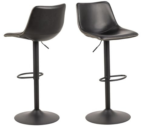 Furniture To Go I Oregon, schwarz, Barhocker