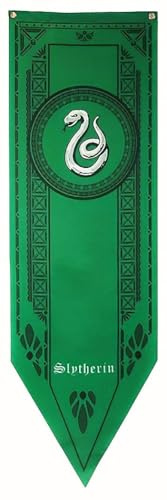Wandbanner im magischen Stil für Harry-Potter-Slytherin-Cosplay-Dekoration 150X45CM