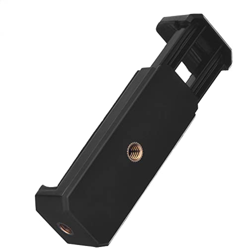eBoot Universale Monopiede Treppiede Adattatore Porta Smartphone Montaggio per iPhone 6Plus 6, iPhone 7Plus 7, Samsung Galaxy (Montaggio a Vite)