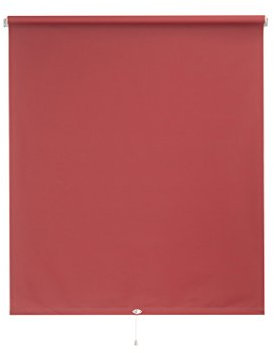 Sunlines HWA10062 Springrollo Tageslicht, Stoff, rot, 102 x 180 cm