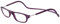 TBOC Occhiali da Vista Lettura [+1.50 Diottrie] Montatura Viola Scuro Regolabili Pieghevoli Leggeri Chiusura Clip Magnetici Vicino Computer Donna Uomo Stanghette Appendere Collo
