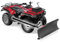 motorsportgoetz ATV-Schneeschild Mehrzweck (Multi-Purpose) Edelstahl Schneeschaufel