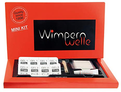 Wimpernwelle Set Mini Kit + 10x Wimpernblättchen soft - zum Schutz der Hautpartie des unteren Augenlids