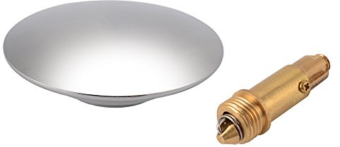 Basin Sink Click Pop Up Schraube Bad Waschbecken Ablass Stopfen 66mm Messing poliert Chrom Mit Pop Up Klicken Sie auf Clack Plug Bolt für Bad Eitelkeit Sink