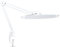 Neatfi 2200 Lumen LED-Schreibtischlampe, Home-Office- & Nagellampe, 4 Helligkeitsstufen, 6500K, 24W, dimmbar, professionelle Arbeitsleuchte (Nicht-CCT mit Klemme, Weiß)