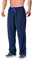 EKLENTSON Herren Streetwear Open Leg Hose Jogging Mesh-Futter Hose Trainingshose mit Reisserschlusstasschen, (Dunkelblau, XXL)