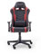 Robas Lund DX Racer Sport OK 132 Gaming Stuhl Bürostuhl Schreibtischstuhl mit Wippfunktion Gamer Stuhl Höhenverstellbarer Drehstuhl PC Stuhl Ergonomischer Chefsessel, schwarz-rot, BxHxT 68x118-125x68 cm