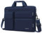 MOSISO Laptop Umhängetasche 16 Zoll,15-15,6 Zoll Kompatibel mit MacBook Air 15 Zoll M4 M3 M2 /Pro 16 M4 M3 M2 M1,Notebook mit 2 Erhöhten&1 Klappe&1 Horizontal Fach&Griff&Gürtel,Navy Blau