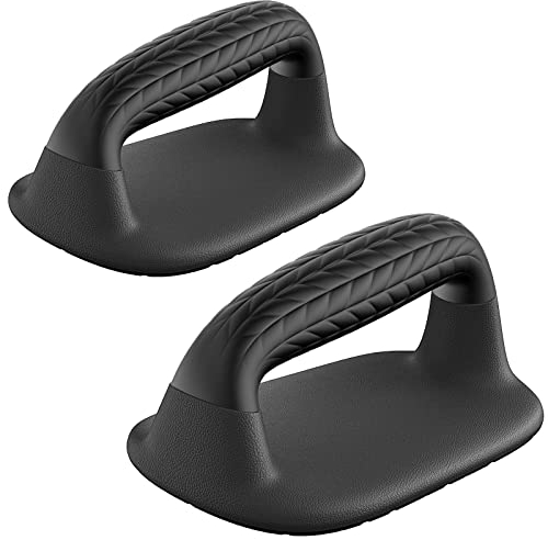 SELEWARE Push up Bars Parallettes Bars rutschfest Handstand Bars w/Soft-Gummi-Griff für Calisthenics, Fitness, Boden-Workouts, robuste Konstruktion, Unterstützung 500 lbs