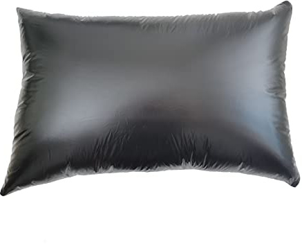 BECKCOVER 2pcs PU Waterproof Pillowcases With Zipper Pillow Protectors, Dust Proof, Grease Proof, Dog Proof, Extends Pillow Life, Utility Patent Pillow covers, Beddings(Super Standard(20*28), Black)