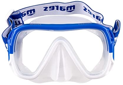 Mares Aquazone Keewee, Schnorchelmaske für Erwachsene - Unisex, Blau