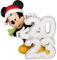 Hallmark Keepsake Adorno de Navidad 2023, Mickey Mouse Un año de Magia de Disney, Regalos para los Fans de Disney