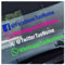 2 Adesivi Personalizzati con Icona Social media e Nome Scritte Prespaziate senza Fondo, Colori e Dimensioni a Scelta Per Auto, Moto, Bici, Casco, Oggetti, Modellismo