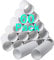 60 Stück dicke Kartonröhren zum Basteln – Großpackung Bastelrollen – runde Pappröhren – Toilettenpapierrollen zum Basteln – Papierröhren für Kunst & Handwerk – 4,9 x 9,9 cm – Weiß
