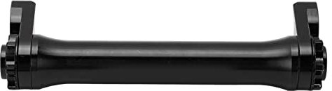 Alomejor Teleskop-Verlängerungsstange für3sixty Faltrad, 124 Mm Länge fürEasy Wheel Extension (Black)