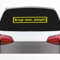 INDIGOS UG - Aufkleber - Autoaufkleber - JDM Die Cut - Klagt Nicht, kämpft! - 250x50mm Neongelb - Fussball Deutschland Fight Männer - Tuning - Sticker - Heckscheibe - Auto - Fahrrad - Motorrad