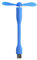 Myazs Ventilateur USB créatif flexible portable et lampe LED USB pour ordinateur portable et ordinateur portable