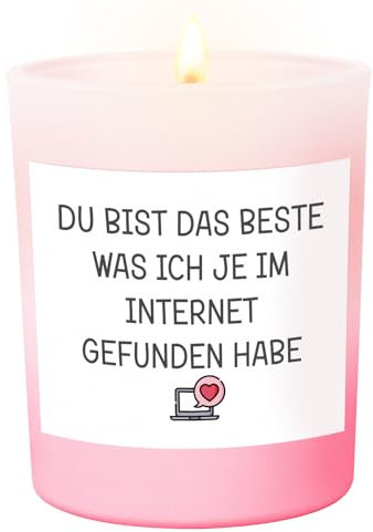 Ich Liebe Dich Geschenke für Frauen Männer, Geschenk für Paar - Lavendel Duftkerze, Jahrestag Geschenk für Ihn und Sie, Liebes Geschenke für Männer Frauen