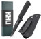 KHU Mini Coltello a lama fissa EDC Coltello da caccia Coltello da sopravvivenza Coltello Bushcraft D2 Acciaio G10 Handle, All'aperto caccia campeggio accessori With Kydex Sheath - (13A-Nuovo)