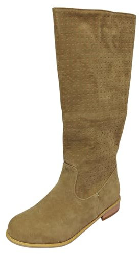 BGFIPAJG Regalo Per Natale Stivali Country Donna Cuoio Stivali Curvy Polpaccio Largo Stivali Invernali Stivaletto Bambina 20 Stivali Cowboy Bambina 34 Stivali Barca A Vela