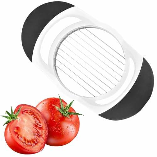 CHEFZOCO Pelador Tomate, Cortador Tomate, Utensilio para Tomates, Herramienta de cocina, Herramienta para Tomate, Cortador de fruta, cortador de frutas, Acero inoxidable y plástico libre de BPA