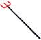 BESPORTBLE Demon Fork Cosplay Prop Lightweight Plastic Pitch Fork for Halloween Parties Stage Performances Masquerades Comfortable Grip Design for Themed Events