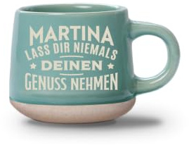 Espresso-Tasse - Martina, Keramik, 60ml, Spülmaschinenfest | Landhausstil