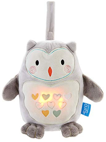 Gro Grofriend Einschlafhilfe für Babys, Spieluhr aus Plüsch und Nachtlicht, Ollie die Eule