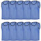 RHINOS sports Trainingsleibchen 10er-Set, Größe:128, Farbe:blau