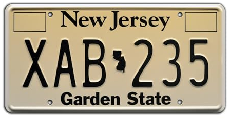 John Wick | XAB 235 | Metal Stamped License Plate