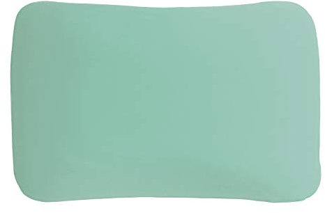 Edda Lux Bezug passend für Tempur Arch und Tempur Symphony S und M Schlafkissen, Softer Jersey Kissenbezug mit Reißverschluss, aus 100% Baumwolle, in Lagune