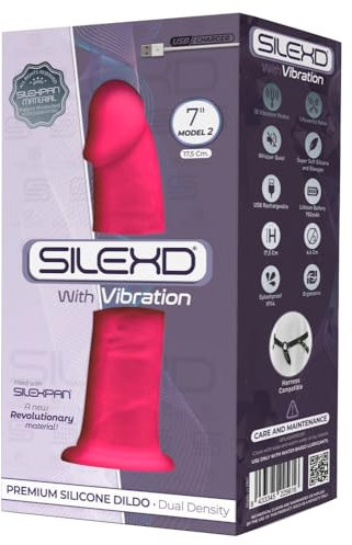 DILDO SILEXPAN 10 FUNCIONES MODEL 2-7 ROSA