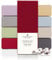 DarBene Spannbettlaken 140x200 Premium 2er Set, Jersey 100% gekämmte Premium Baumwolle, Blickdicht, superweiches Bettlaken bis 30 cm Matratzenhöhe, Oeko-TEX, Rot