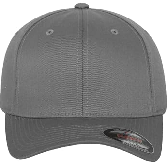 Flexfit Unisex 6277-Flexfit Wooly Combed Flexfit Wooly Combed, grey, Kids