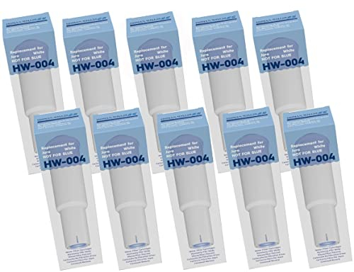 10 x Wasserfilter HW-004 kompatibel mit Kaffeevollautomat Jura white 68739 60209 62911 AQK-04