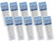 10 x Wasserfilter HW-004 kompatibel mit Kaffeevollautomat Jura white 68739 60209 62911 AQK-04