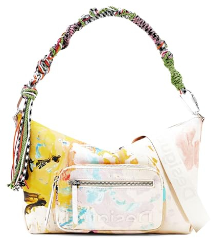 Desigual Women's Bag_MANCHAS_Dover 1001 RAW, White