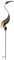 abc HOME | Gartenstecker Kranich | LED | Solarpanel | Lichtsensor | 114 cm H
